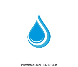 Set Abstract Water Drops Symbols Logo Stock Vector (Royalty Free ...