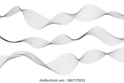 set of abstract wave element