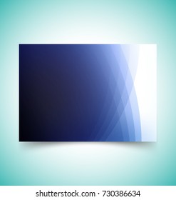 Set of  abstract waves. Document Covers for business presentation and magazine covers, annual reports and marketing generic purposes.