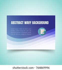 Set of  abstract waves. Document Covers for business presentation and magazine covers, annual reports and marketing generic purposes.