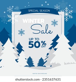 Set of abstract winter backgrounds for social media stories. Colorful winter banners with falling snowflakes, snowy trees. Wintry scenes . Use for event invitation, discount voucher