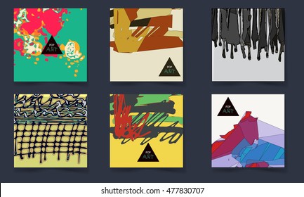 set of abstraction background ideal for different user designs template with fashionable design for covers placards billboard flyers and banner layout commercial group explosion colourful background s