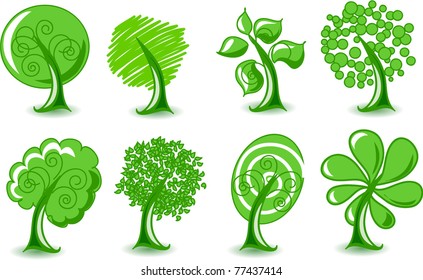 Set abstracts vector trees