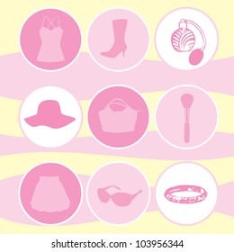set accessories for female