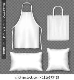Set of accessories template. Advertising theme