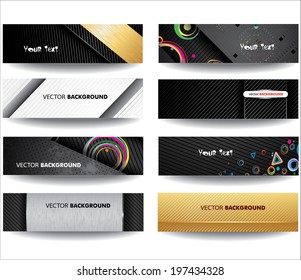 Set advertising banners