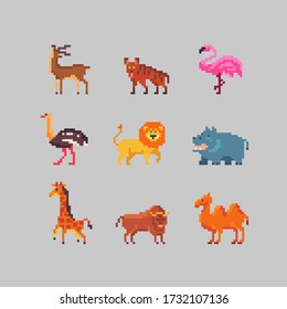 Lion Pixel Art Hd Stock Images Shutterstock