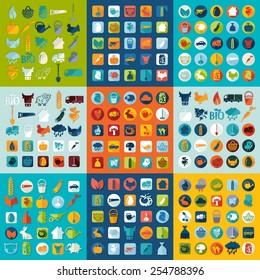 Set of agriculture icons