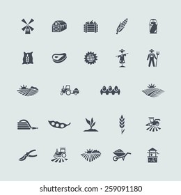 Set Of Agriculture Icons