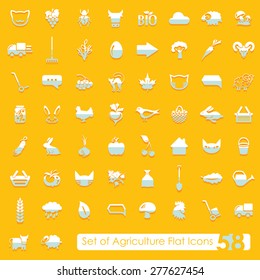 Set of agriculture icons