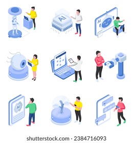 Conjunto de Ilustraciones Ilustrativas Ilustrativas Ilustrativas