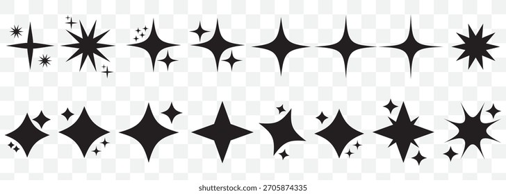 Conjunto de icono de generación de IA. AI estrella brillante con icono cuadrado. Tecnología de inteligencia artificial y concepto de aprendizaje automático. Símbolo de Generar para aplicación y Web. Ilustración vectorial. EPS 10.
