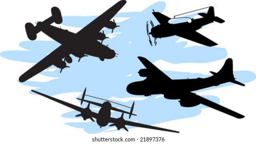Set of aircrafts
