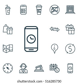 Set Of Airport Icons On Info Pointer, Money Trasnfer And Drink Cup Topics. Editable Vector Illustration. Includes Exchange, Arrows, Shopping And More Vector Icons.