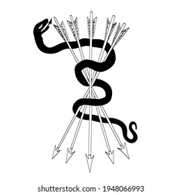 Set of alchemy esoteric mystical magic celestial talisman with woman hands, sun, moon, stars sacred geometry isolated. Spiritual occultism object. Vector illustrations in black outline style
