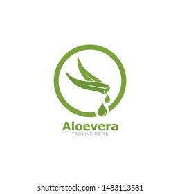 Set of aloevera logo template vector icon concept