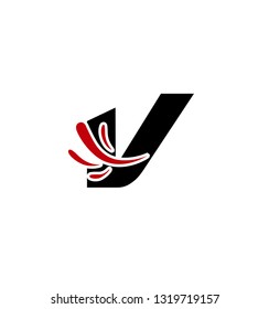 Set of alphabet symbols and elements of letter Y, such a logo
