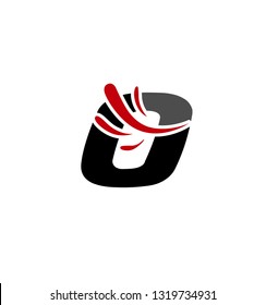 Set of alphabet symbols and elements of letter O, such a logo
