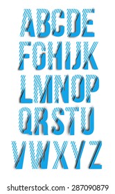 Set of Alphabet Text Design