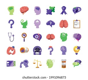 set alzheimer disease mental dementia