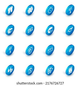 Set American football field, Stopwatch, goal post and, Football helmet, Bright stadium lights, ticket, Whistle and  icon. Vector