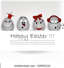 Set amusing eggs