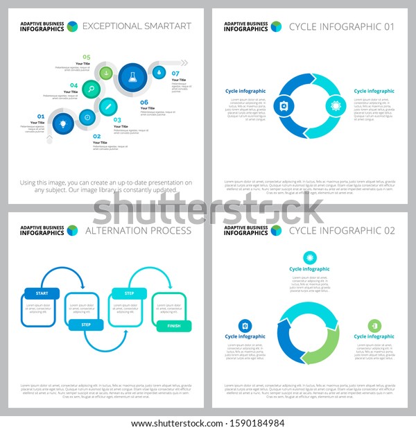 Set Analysis Concept Infographic Charts Can Stock Vector (Royalty Free ...