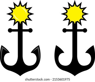 a set of anchor icons