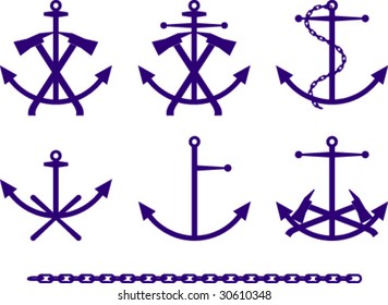 Set of anchor symbols