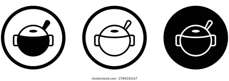 Set of Android robot icons with face masks, black and white, for health and tech themes