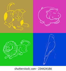 set of animal