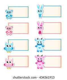 17,922 Animal blank banner cartoon Images, Stock Photos & Vectors ...