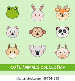 Set of Animal Head