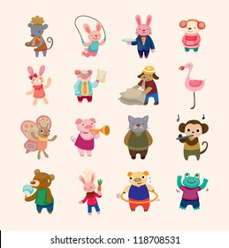 set of animal icons