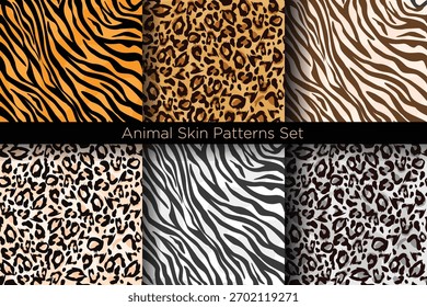 Conjunto de Ilustración vectorial animal