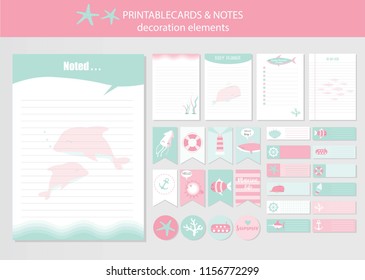 Set of animals and cute vector cards,cool,summer,baby shower,printable,  tags,cards,templates,Notes, Stickers, Labels,Scrap booking, Congratulations, Invitations,Vector illustration