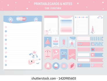 Set of animals and cute vector cards,dog,baby shower,printable,  tags,cards,templates,Notes, Stickers, Labels,Scrap booking, Congratulations, Invitations,Vector illustrations
