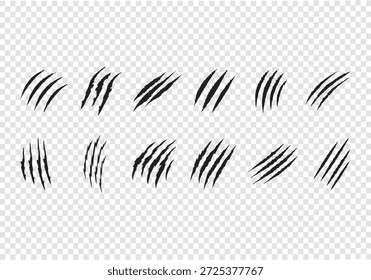 Conjunto de animales rasca por el icono de las garras Conjunto, animales salvajes Intricate rasca garras,
Ilustraciones vectoriales, León, Monstruo, Oso, Tigre