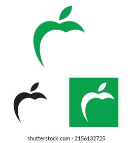 conjunto de plantillas de logotipo de ilustraciones vectoriales de Apple