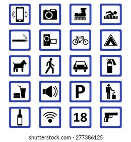 Set approving signs.