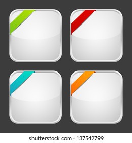 Set of apps icons for Your design