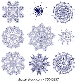 set arabesque openwork