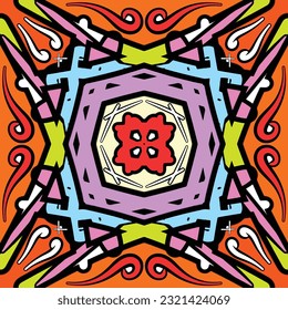 set of arabesque seamless pattern, abstract background