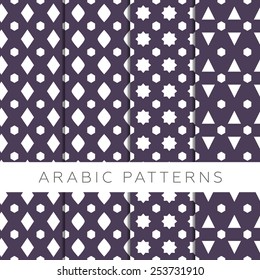 Set Arabic patterns