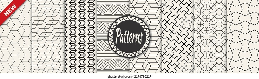 18,694 Modern Islamic Patterns Seamless Black And White Stock Vectors ...