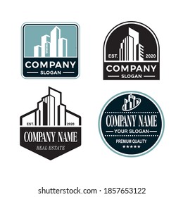 A Set Of Architecture Vector , A Set Of Real Estate Logo