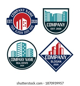A Set Of Architecture Vector , A Set Of Real Estate Logo