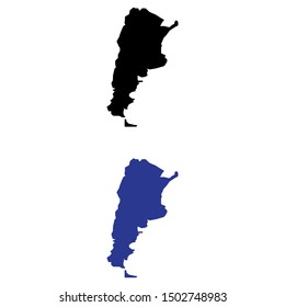 a set of Argentina map icons