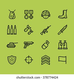 Military Icons Images, Stock Photos & Vectors | Shutterstock