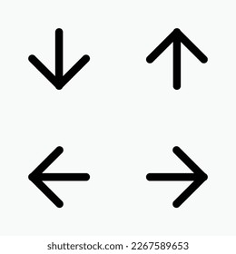 Set Arrow direction back website icon Vector Illustration. Lock and unlock icon design vector  circle template. vector icon flat design for , symbol, logo, icon, sign, app, UI UX.